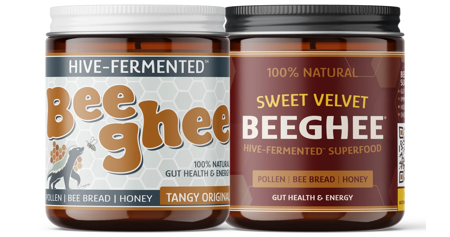 Beeghee bee bread jars